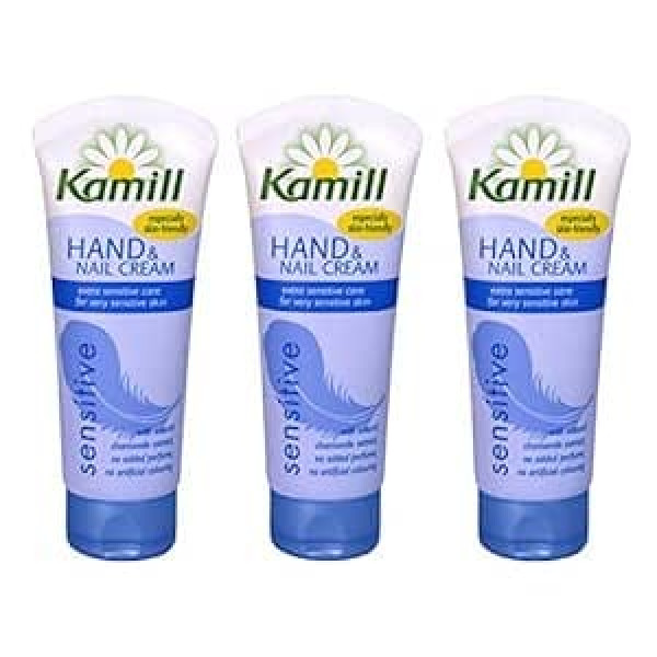 Kamill Sensitive roku un nagu krēms 100 ml - Izvēlieties daudzumu (3 x 100 ml)