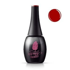 ‎My Nice Nails Red Danger – 024 – Gel Polish by My Nice Nails – Just More Beautiful – 12 ml – Lasting 3 to 4 weeks – Extreme Gloss or Matte – Unique Bottle Design