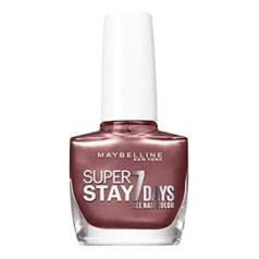 Maybelline New York Super Stay 7 dienas nagu lakas jumta tonis 912, iepakojums pa 3 (3 x 10 ml)