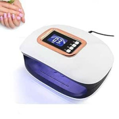 Yuyte 72 W Nail Dryer, Automatic Sensor UV LED Lamp for Nails, with 10/30/60/99s Timer, LCD Screen Nail Lamp with 36 LED Double Light Source Beads, Quick Drying