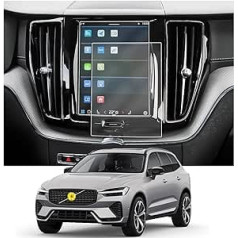 CDEFG saderīgs ar Volvo XC40 XC90 XC60 2018-2023 navigācijas aizsargplēve XC 4H skrāpējumiem izturīga 8,7 collu GPS ekrāna aizsargplēve, navigācijas plēve XC40 XC60 XC90 piederumu komplektā 2