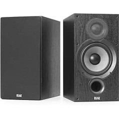 ELAC DEBUT B6.2 Regal-Lautsprecher Schwarz dekor