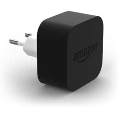 Amazon 9W PowerFast oriģinālais OEM USB lādētājs un strāvas adapteris Kindle E-lasītājiem, Fire Tablets un Echo Dot