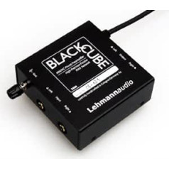 Lehmann Audio Black Cube Phono Amp MM/MC 113 x 108 x 45 mm melns