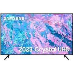 Samsung Crystal UHD CU7172 43 collu televizors (UE43CU7172UXXH, 2023. gada modelis), PurColor, Crystal Processor 4K, Motion Xcelerator, Smart TV [2023]