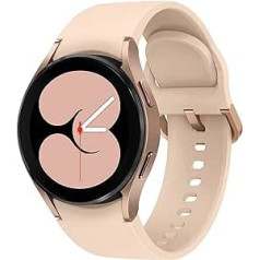 Samsung Galaxy Watch4 Round Bluetooth viedais pulkstenis Wear OS fitnesa pulkstenis fitnesa izsekotājs 40 mm zelts (tīra versija)