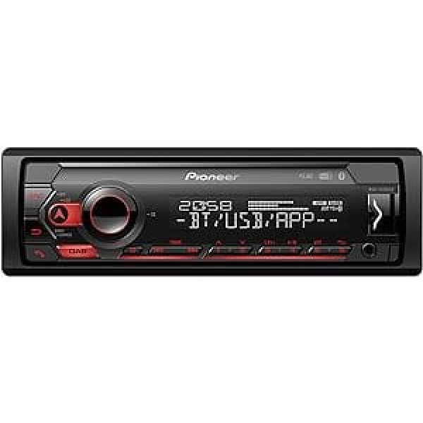 Pioneer MVH-S420DAB automašīnas radio DAB+ uztvērējs, Bluetooth brīvroku komplekts, AppRadio