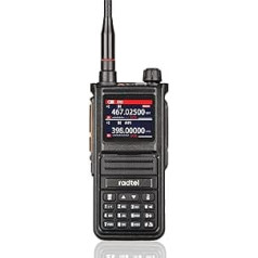 Radtel RT-470X 5 W divjoslu šķiņķa rācija RT-470L divvirzienu radio ar aviācijas joslas uztveršanu un krāsu LCD FM radio