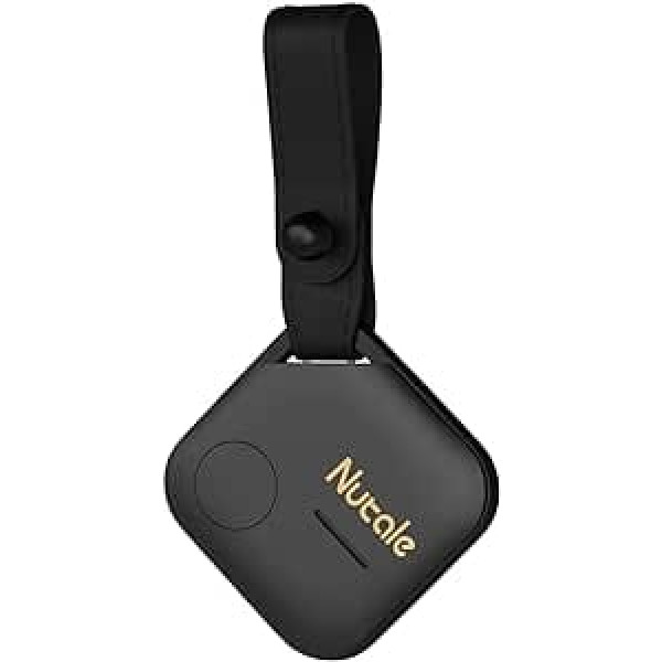 Nutale Pro atslēgu meklētājs 1 gabals melns Bluetooth atslēgu meklētājs, kas ir savietojams ar iOS un Android vienumu meklētājs automašīnu atslēgām mājdzīvniekam vai mugursomām