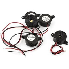 'Pack of 3 24 V Connection Cables Industrial Audio Piezo Electronic Alarm