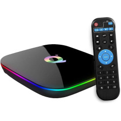 Android TV Box 10.0, Android Box 4GB RAM 32GB ROM H6 Quad Core Smart TV Box, Support 6K 3D Resolution 2.4GHz WiFi Ethernet Media Player