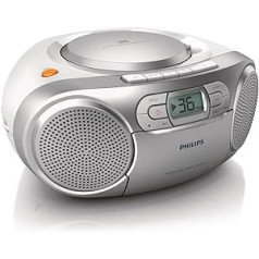 Philips AZ127/12 portatīvais stereo (CD atskaņotājs)