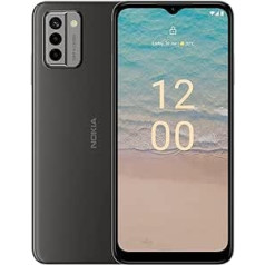 Nokia G22 6,52 collu HD+ divu SIM kartu Android 12 viedtālrunis, 4/128 GB atmiņa, 3 dienu akumulators, ātri salabojams, 2 gadu operētājsistēmas atjauninājumi, 3 gadu garantija un drošības atjauninājumi — ogles