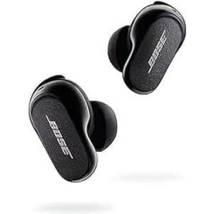 Bose QuietComfort Earbuds II bezvadu Bluetooth Pasaulē labākās troksni slāpējošās ausīs ievietojamas austiņas ar individuālu trokšņu samazināšanu un personalizētu skaņu, melns