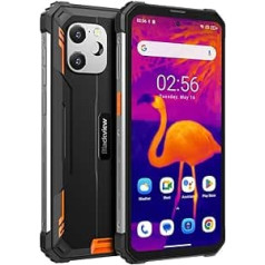 Blackview termiskās attēlveidošanas kamera āra viedtālrunis BV8900, 10000 mAh akumulators, Helio P90 700 16GB + 256GB, 64MP trīskāršā kamera, 6,5 collu 2,4K FHD+, IP68 Android 13 āra mobilais tālrunis bez