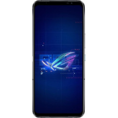 Asus ROG Phone 6 5G viedtālrunis (16+512 GB, 6,78 collu Full HD+ 165 Hz AMOLED displejs, Snapdragon™ 8+ Gen1, trīskārša kamera 50 MP, 6000 mAh akumulators), Storm White