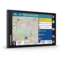 Garmin DriveSmart 66 MT-S navigācijas ierīce ar spilgtu 15,2 cm HD displeju, 3D Eiropas kartes ar vides zonām, reāllaika satiksmes informāciju, izmantojot lietotni Garmin Drive, balss un vadītāja palīdzību