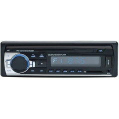 Bluetooth automašīnas radio, digitālais multivides atskaņotājs PNI-8428BT, 4 x 45 W automašīnas audio FM radio, automašīnas MP3 atskaņotājs USB/SD/AUX brīvroku funkcija ar bezvadu tālvadības pulti, melns