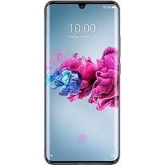 ZTE viedtālrunis Axon 11 5G (16,43 cm (6,47 collas) Amoled Waterdrop displejs, 128 GB iekšējā atmiņa un 6 GB RAM, 64 MP galvenā kamera, 20 MP priekšējā kamera, divas SIM kartes, NFC, 5G, Android 10) melns., viedtālrunis, melns