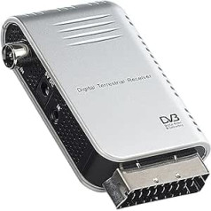 auvisio Mini DVB-T uztvērējs SCART savienojumam