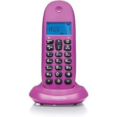 Telefono Inalambrico DECT Motorola C1001 Violeta (Rosa)