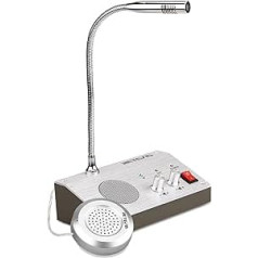 Retevis RT9908 logu domofons, domofonu sistēma, peidžeru mikrofona prettraucējumi, bez trokšņa, divvirzienu skaņas ierakstīšanas iekštālrunis slimnīcām, bankām, veikaliem, birojiem, kasēm