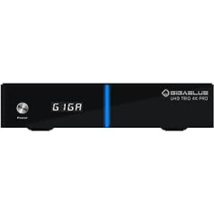 GigaBlue UHD Trio 4K PRO Combo Tuner, WiFi 1200Mbps, 1 x DVB-S2X Tuner, 1 x DVB-C/T2 Tuner