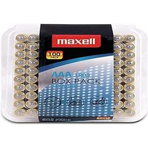 Maxell 790410 Alkaline LR03 AAA mikro iepakojums (100 kārbā)