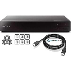 Sony BDPS-6700 reģiona bezmaksas Blu Ray atskaņotāju komplekts ar Dynastar HDMI