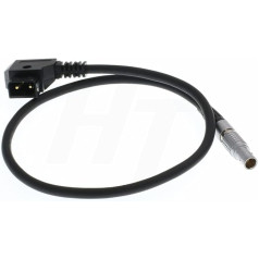 D-Tap 0B 2 Pin Power Cable for Teradek Bond Bolt Cube Wireless Video (45cm)