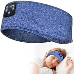 Fulext Sleep austiņas, Bluetooth galvas saite, miega austiņas, sporta galvas saite, ilgs atskaņošanas laiks, miega austiņas ar iebūvētiem skaļruņiem, lieliski piemērotas treniņiem, skriešanai, jogai