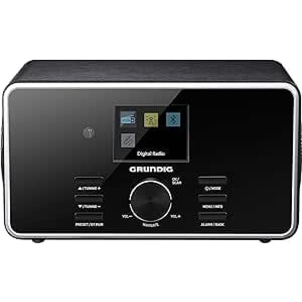 Grundig DTR 4500 DAB+ digitālais radio, melns