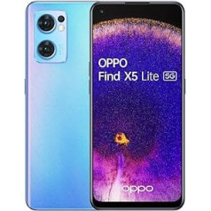 OPPO Find X5 Lite viedtālrunis 256 GB, 8 GB RAM, Dual Sim, Startrails Blue