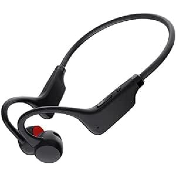 Bone Sound austiņas, atvērtas austiņas ar mikrofonu, Bone Conduction Bluetooth 5.0 bezvadu sporta austiņas, IP67 ūdensizturīgs un putekļu necaurlaidīgs riteņbraukšanai, skriešanai, skriešanai sporta zālē