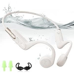 HIFI WALKER T10 Air, Bone Sound Austiņas Bluetooth 5.3, IPX8 Ūdensnecaurlaidīgas austiņas Peldēšanas Open Ear Sporta austiņas, Zemūdens 32GB MP3 atskaņotājs peldēšanas velosipēdistiem, skrienot