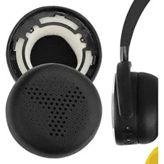 Geekria QuickFit Protein Leather rezerves ausu spilventiņi AKG Y500, Y 500 austiņu ausu spilventiņu remonta daļām (melnas)