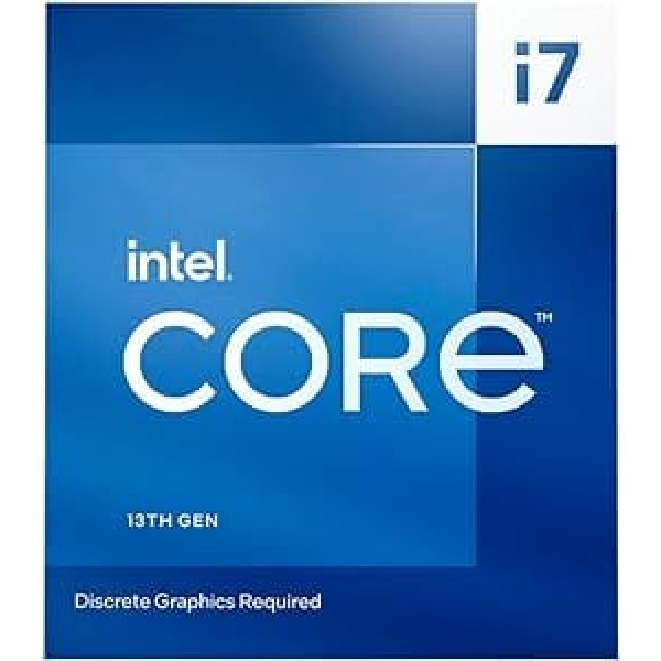 Intel® Core™ i7-13700KF galddatora procesors 16 kodoli (8 P-kodoli un 8 E-kodoli) 30 MB kešatmiņa, līdz 5,4 GHz