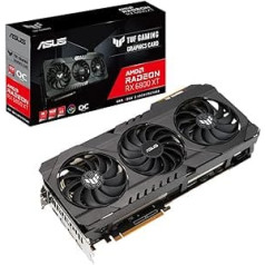 ASUS TUF Gaming Radeon RX 7800 XT OC Edition 16GB GDDR6 Gaming Graphics Card Black (AMD Radeon RX7800XT, PCIe 4.0, 1x HDMI 2.1, 3X DisplayPort 2.1, TUF-RX7800XT-O16G-GAMING)