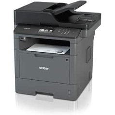 Brother DCP-L5500DN DCP A4 melnbalts lāzerprinteris (40 lpp./min, drukāšana, skenēšana, kopēšana, 1200 x 1200 dpi, drukas gaisa spilvens 200 000 lappusēm)