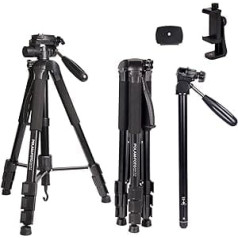 POLAM-FOTO 177 cm Profesionāls alumīnija statīvs ar Canon/Nikon/Sony DSLR/SLR statīvu/monopodu (monopod) ……