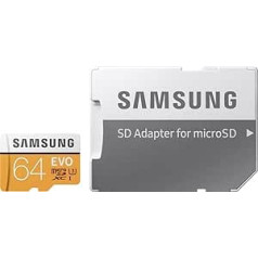 SAMSUNG MB-MP64HA/EU Evo zibatmiņa 64GB MicroSDXC Class 10 UHS-I