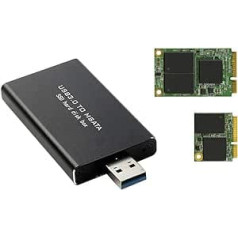 Kalea Informatique MSATA uz USB 3.0 SuperSpeed adapteris mSATA SSD 30 vai 50 mm
