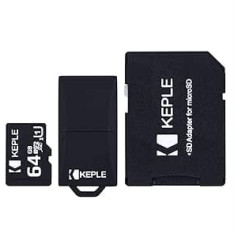 64GB Micro SD Speicherkarte | MicroSD Class 10 Kompatibel ar LG G3 G4, G4c, G5, G6, K10, Zone 4, LG V30S, Ray, X Cam, Stylus 2, G Pro 2, G Flex 2 un Lucid 3 Handy | 64 GB