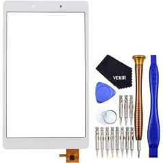 VEKIR White T290 Touch Digitalizatora stikla ekrāna nomaiņa Samsung Galaxy Tab A 8.0 2019 T290