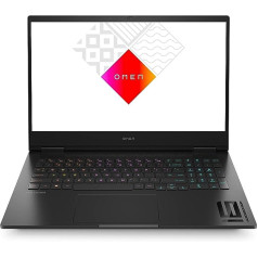 HP OMEN spēļu klēpjdators | 16,1 collu FHD displejs | Intel Core i7-13700HX | NVIDIA GeForce RTX 4080 | Windows 11 Home | QWERTZ tastatūra | Shadow Black, ieskaitot HyperX Cloud II Core bezvadu austiņas