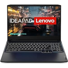 Lenovo IdeaPad Gaming 3i klēpjdators, 15,6 collu FHD, Intel Core i5-11320H, 16 GB RAM, 512 GB SSD, NVIDIA GeForce RTX 3050 Ti 4 GB, Win11 Home, QWERTZ, melns