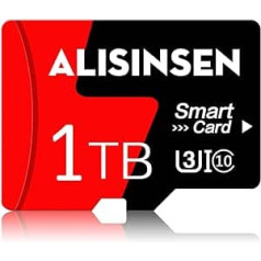 1024GB Micro SD-Karte, 1024GB Micro SD-Speicherkarte, TF-Karte 1024GB SD-Kartenadapter speichert SD-Karten schnell, geeignet für Kamera/Android-Handy