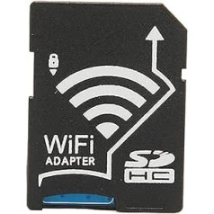 Vikye TF to SD Card Adapter, ABS Material WiFi SD Adapter TF to SD Card WiFi Adapter Plug and Play for Phone Tablet