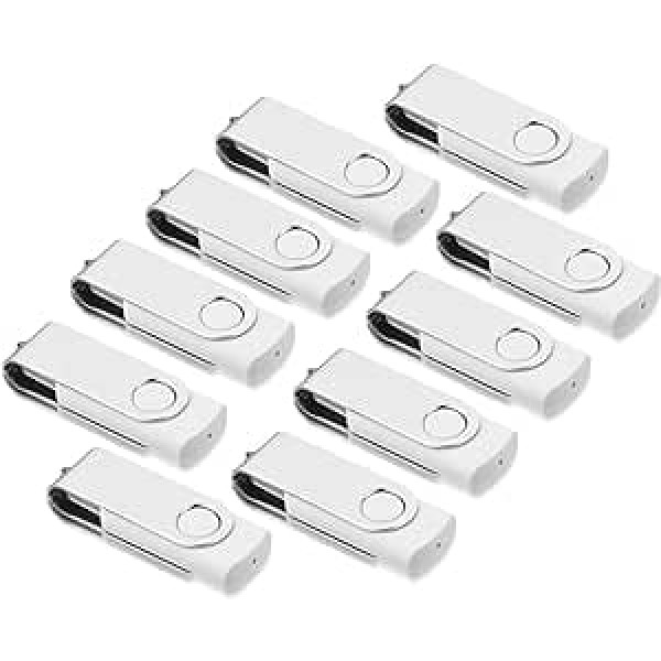 Pack of 10 Aretop USB Memory Stick High Speed USB 2.0