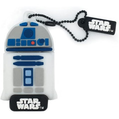 Wondee Disney Star Wars R2D2 USB 2.0 32GB Pendrive zibatmiņas disks gumijas balts